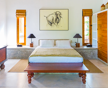 Bedrooms - Nyne hotels – Mayur Lodge - Sri Lanka In Style